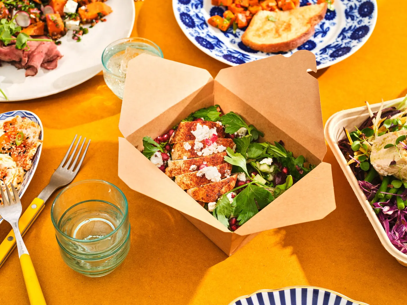Variert kontorlunsj fra Foodlab